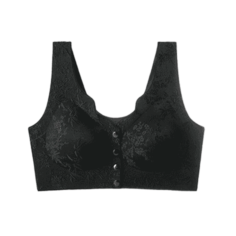 ✨ Women's Front-Clasp Seamless Bra — Wireless Push-Up & Breathable 🎀