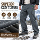 👖 Toasty Lined Warmth, Stay-Dry Storage | Men's Plush-Lined Waterproof Cargo Pants