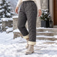 Women's Thick Plush-Lined Winter Pants
