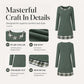 👗 Eye-Catching Pattern Mix, Soft Everyday Comfort | Women's Casual Plaid Patchwork Knit Dress