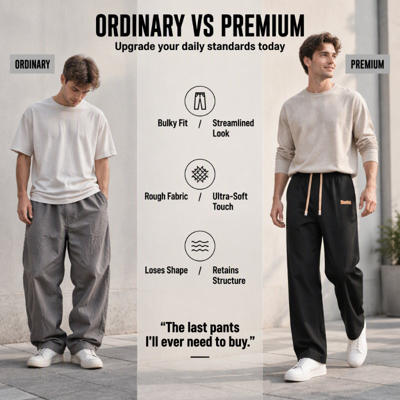 Men's Winter Thermal Straight Leg Pants