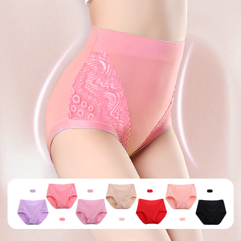 🌸Hot Sale 50% OFF💖Plus Size High Waist Leak Proof Cotton Panties-Everyday Comfort, Extra Peace of Mind
