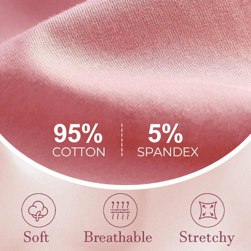 🌸Hot Sale 50% OFF💖Plus Size High Waist Leak Proof Cotton Panties-Everyday Comfort, Extra Peace of Mind